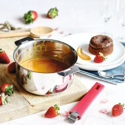 Camif Casseroles>CRISTEL Casserole inox Mutine amovible - 16 cm