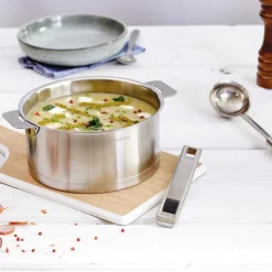 Camif Casseroles>CRISTEL Casserole inox Strate amovible - 14 cm