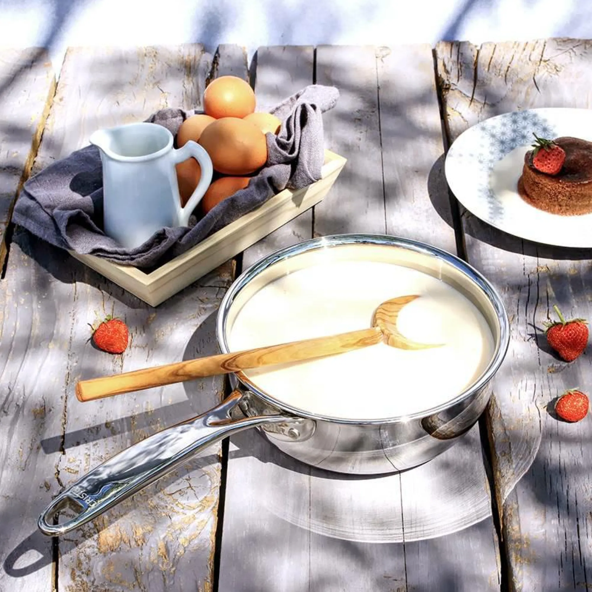 Camif Casseroles>CRISTEL Casserole saucier Castel' Pro - Diamètre 16 cm
