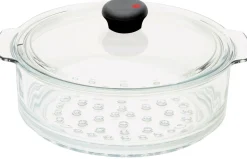 Camif Cuit-Vapeur>CRISTEL Cuit vapeur verre 24 cm avec couvercle Cookway