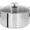 Camif Marmites Et Faitouts>CRISTEL Faitout inox Mutine fixe avec couvercle - Diamètre 24 cm