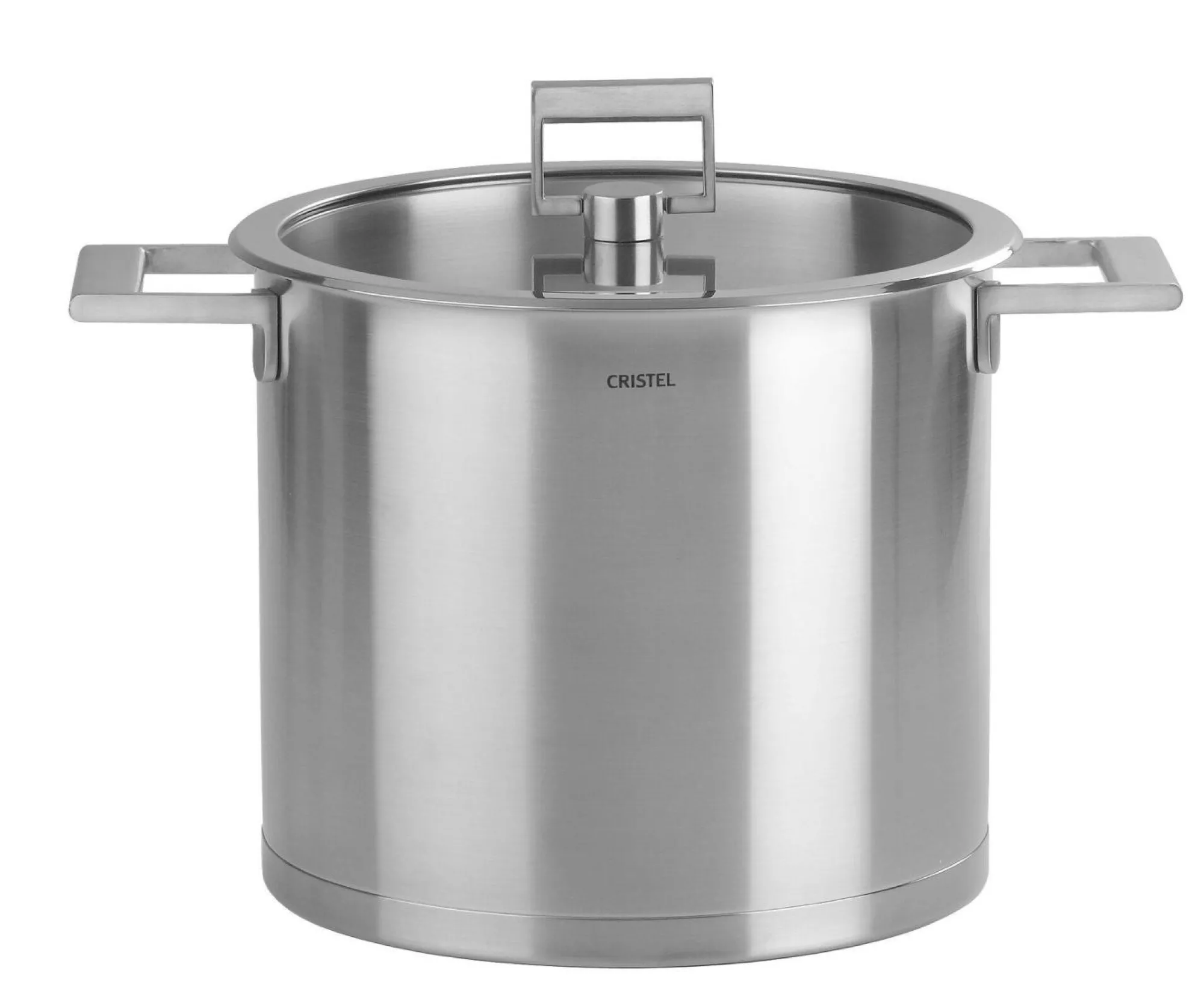 Camif Marmites Et Faitouts>CRISTEL Marmite inox 22 cm et couvercle plat en verre Strate fixe