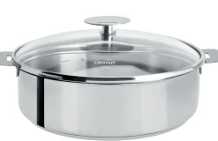 Camif Sauteuses, Tajines Et Wok>CRISTEL Sauteuse amovible + couvercle verre Mutine - 28 cm