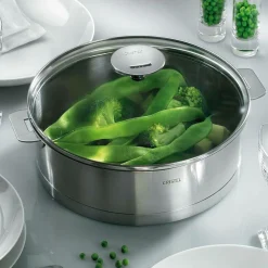 Camif Sauteuses, Tajines Et Wok>CRISTEL Sauteuse Exceliss 24 cm avec couvercle Strate Amovible