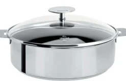 Camif Sauteuses, Tajines Et Wok>CRISTEL Sauteuse Exceliss 28 cm avec couvercle Mutine Amovible