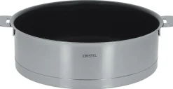Camif Sauteuses, Tajines Et Wok>CRISTEL Sauteuse inox anti-adhésif Exceliss Strate amovible - Diamètre 24 cm