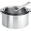Camif Casseroles>CRISTEL Set 3 casseroles Strate Amovible 16/18 /20 cm avec poignée inox