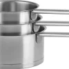 Camif Casseroles>CRISTEL Set de 3 casseroles 16/18/20 cm Strate Fixe