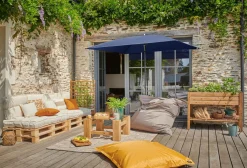 Camif Parasols>DOPPLER Parasol Rectangulaire 230 x 190 cm Sunline en Acier -