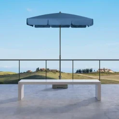 Camif Parasols>DOPPLER Parasol Rectangulaire 185 x 120 cm Sunline en Acier -