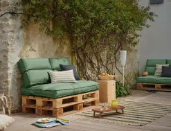 Camif Poufs, Poires Et Coussins De Sol|Poufs, Poires Et Coussins De Sol>Dossier coussin palette recyclé Heva -