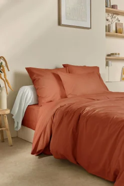 Camif Draps Housse>Drap housse coton lin Valentine - - 140 x 190 cm