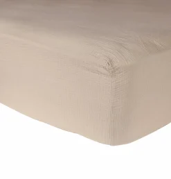 Camif Draps Housse>Drap housse gaze de coton bio Lou - - 140 x 190 cm