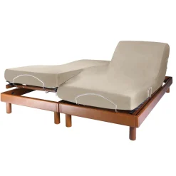 Camif Draps Housse>Drap housse lit de relaxation coton bio Fil & Sens - - 2 x 70 x 190 cm