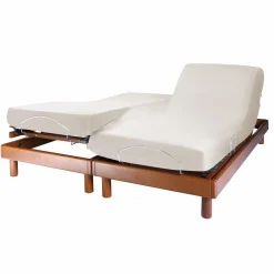 Camif Draps Housse>Drap housse literie de relaxation percale bio Elise - - 2 x 80 x 200 cm