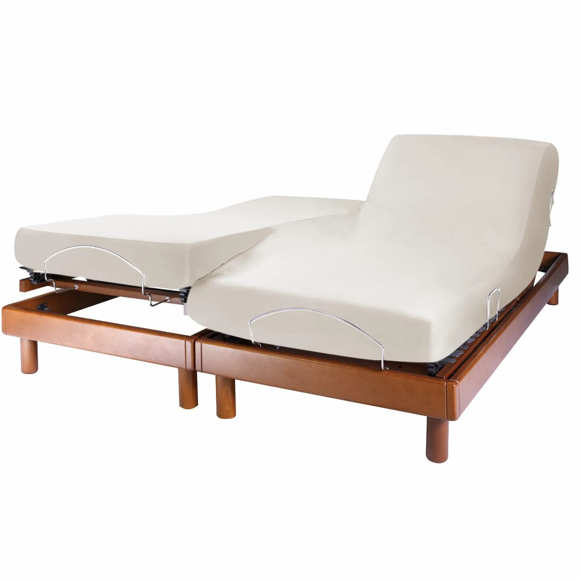 Camif Draps Housse>Drap housse literie de relaxation percale bio Elise - - 2 x 80 x 200 cm