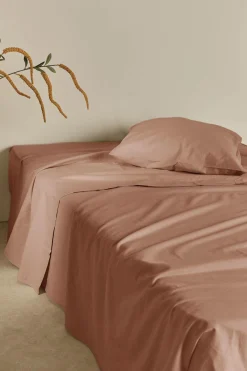 Camif Draps>Drap plat coton lin Valentine - - 240 x 300 cm