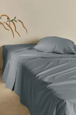 Camif Draps>Drap plat coton lin Valentine - - 240 x 300 cm