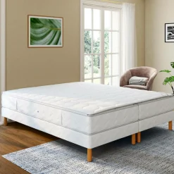 Camif Ensembles 140 X 190 Cm|Ensembles Matelas Et Sommier>DUVIVIER Ensemble Gala Eco Luxe Visco - 2 x 100 x 200 cm