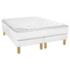 Camif Ensembles Matelas Et Sommier|Ensembles 140 X 190 Cm>DUVIVIER Ensemble Gala Eco Luxe Visco - 140 x 190 cm