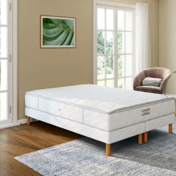 Camif Ensembles Matelas Et Sommier|Ensembles 140 X 190 Cm>DUVIVIER Ensemble Gala Eco Luxe Visco - 140 x 190 cm