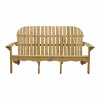 Camif Canapés Et Fauteuils De Jardin>EKJU Banquette 3 Places Ezra en Bois