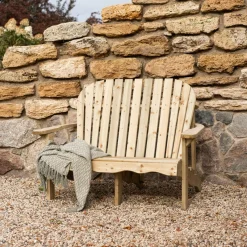 Camif Canapés Et Fauteuils De Jardin>EKJU Banquette 2 Places Ezra en Bois