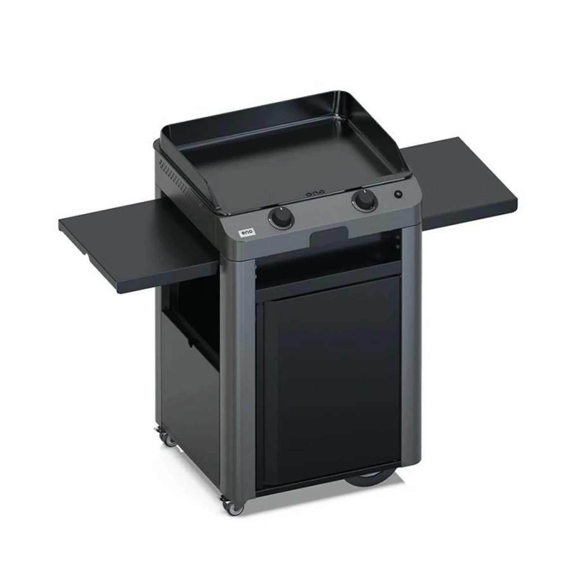Camif Ensembles Planchas Et Dessertes>ENO Ensemble Plancha Fusion Gaz 60 et Chariot -