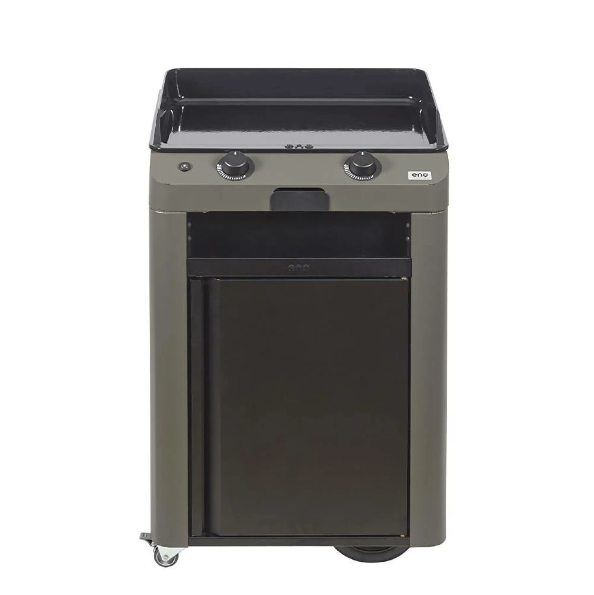 Camif Ensembles Planchas Et Dessertes>ENO Ensemble Plancha Fusion Gaz 60 et Chariot -