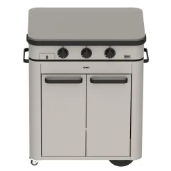 Camif Ensembles Planchas Et Dessertes>ENO Ensemble Plancha sign Gaz 80, Couvercle et Chariot -