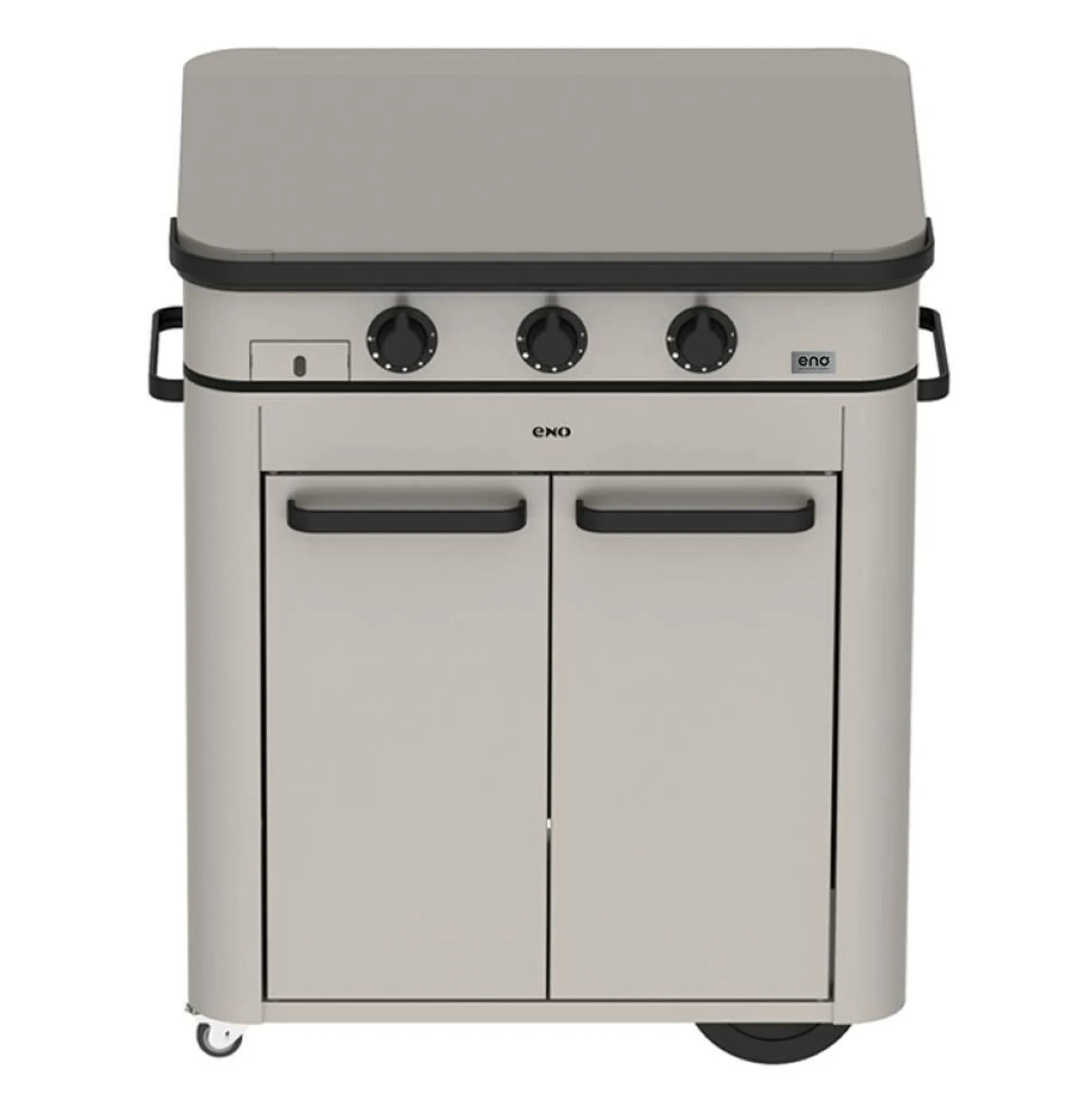 Camif Ensembles Planchas Et Dessertes>ENO Ensemble Plancha sign Gaz 80, Couvercle et Chariot -