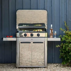 Camif Ensembles Planchas Et Dessertes>ENO Ensemble Plancha sign Gaz 80, Couvercle et Chariot -