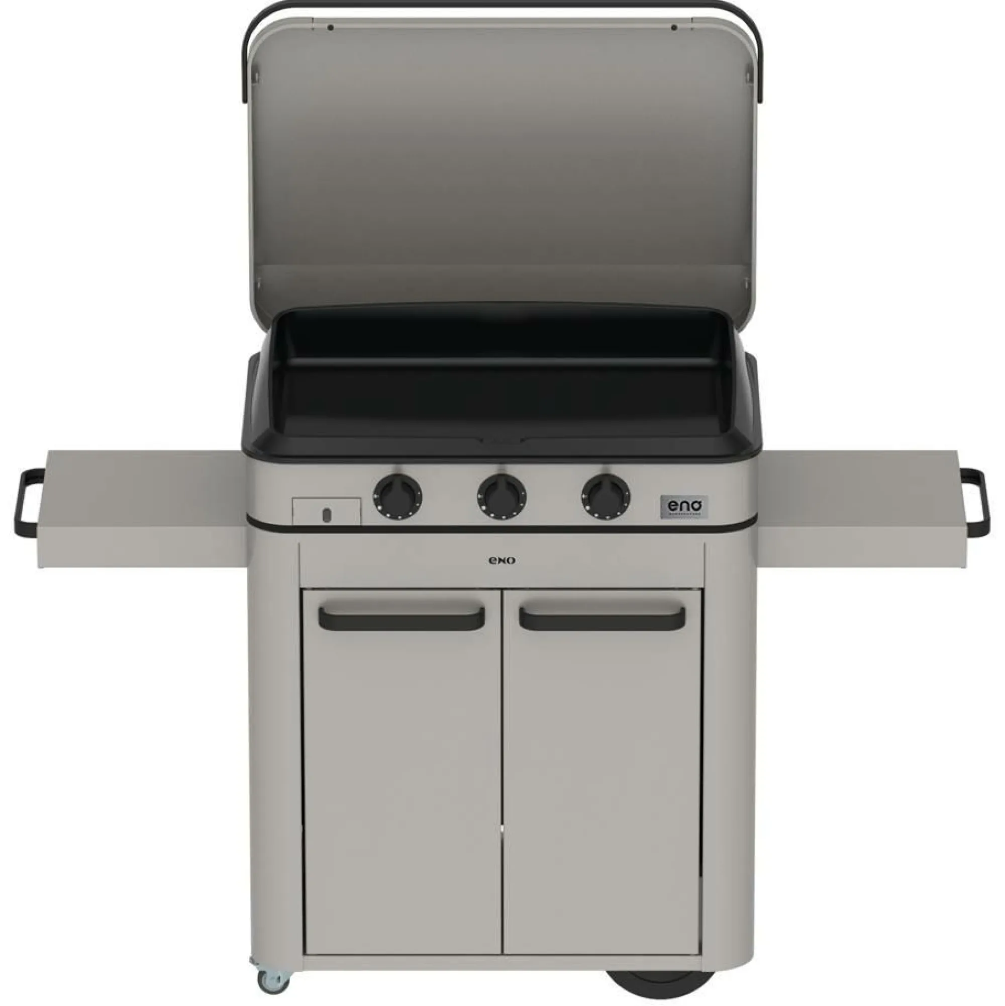 Camif Ensembles Planchas Et Dessertes>ENO Ensemble Plancha sign Gaz 80, Couvercle et Chariot -