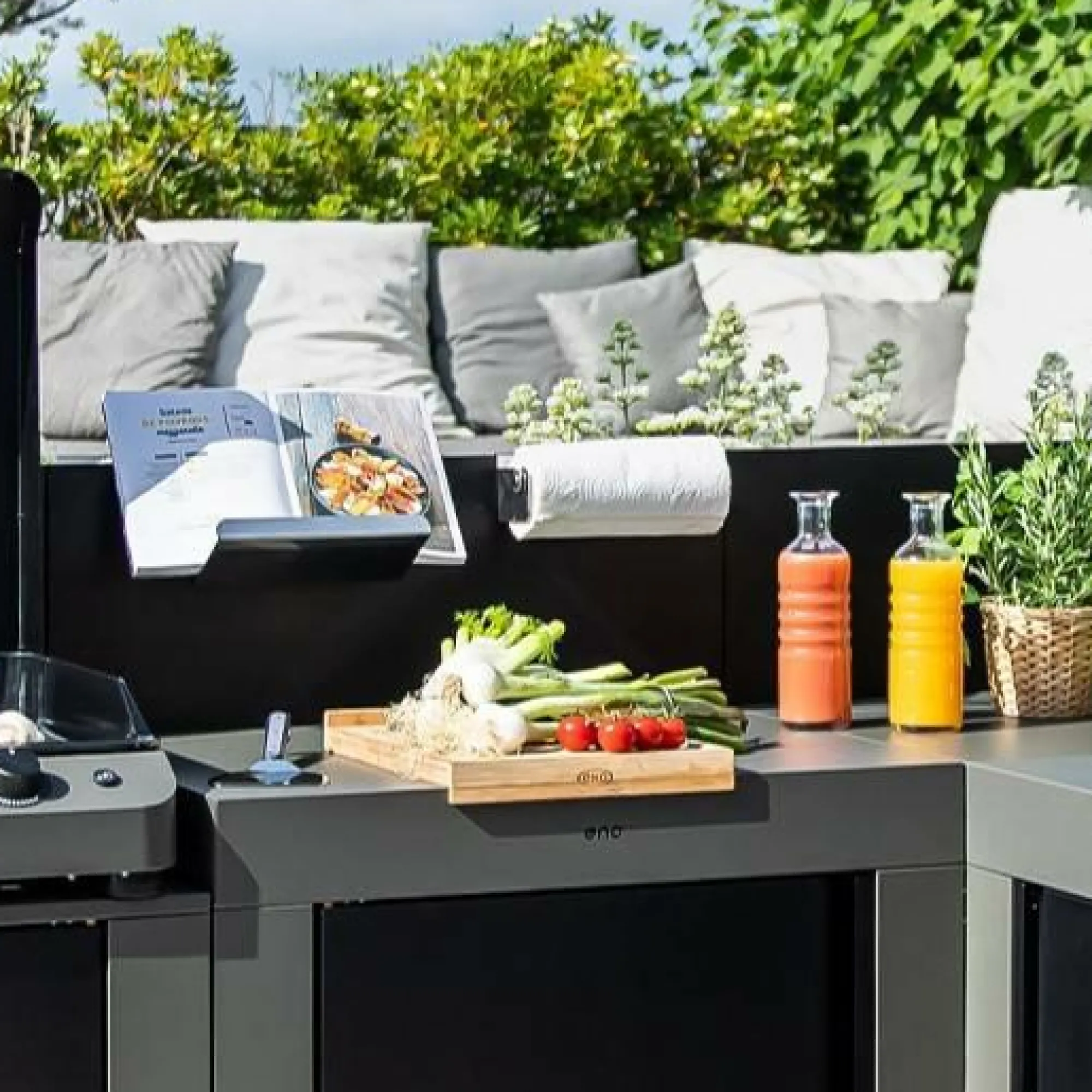 Camif Cuisines D'Extérieur>ENO Kit 4 Accessoires pour Cuisine d'Extérieur Modulo en Inox