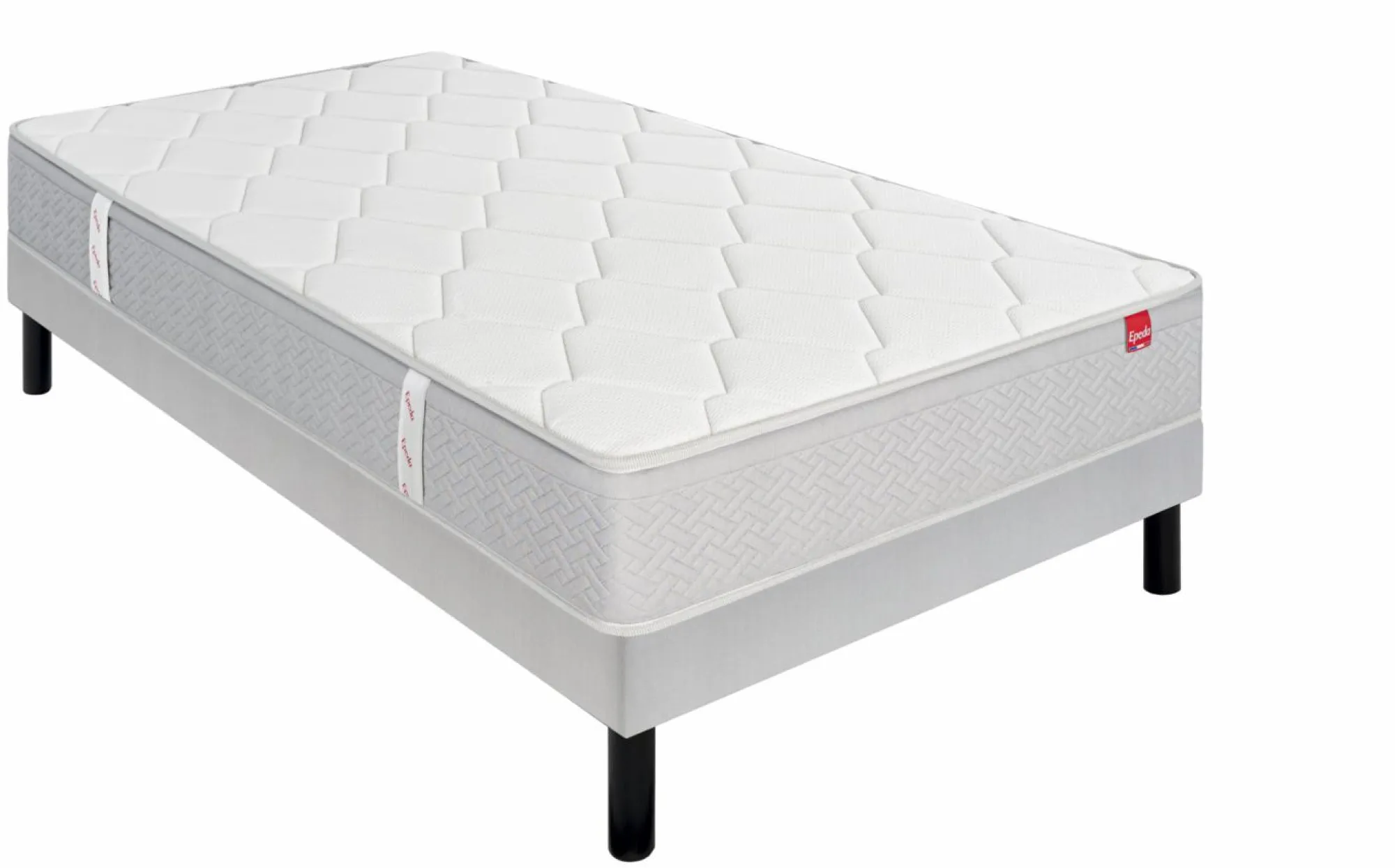 Camif Ensembles 90 X 190 Cm|Ensembles 140 X 190 Cm>EPEDA Ensemble sommier et matelas Itinéraire 2 - 80 x 190 cm