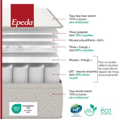 Camif Matelas 90 X 190 Cm|Matelas 140 X 190 Cm><noscript><img width=