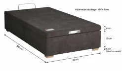 Camif Sommiers 140 X 190 Cm|Sommiers 160 X 200 Cm><noscript><img width=