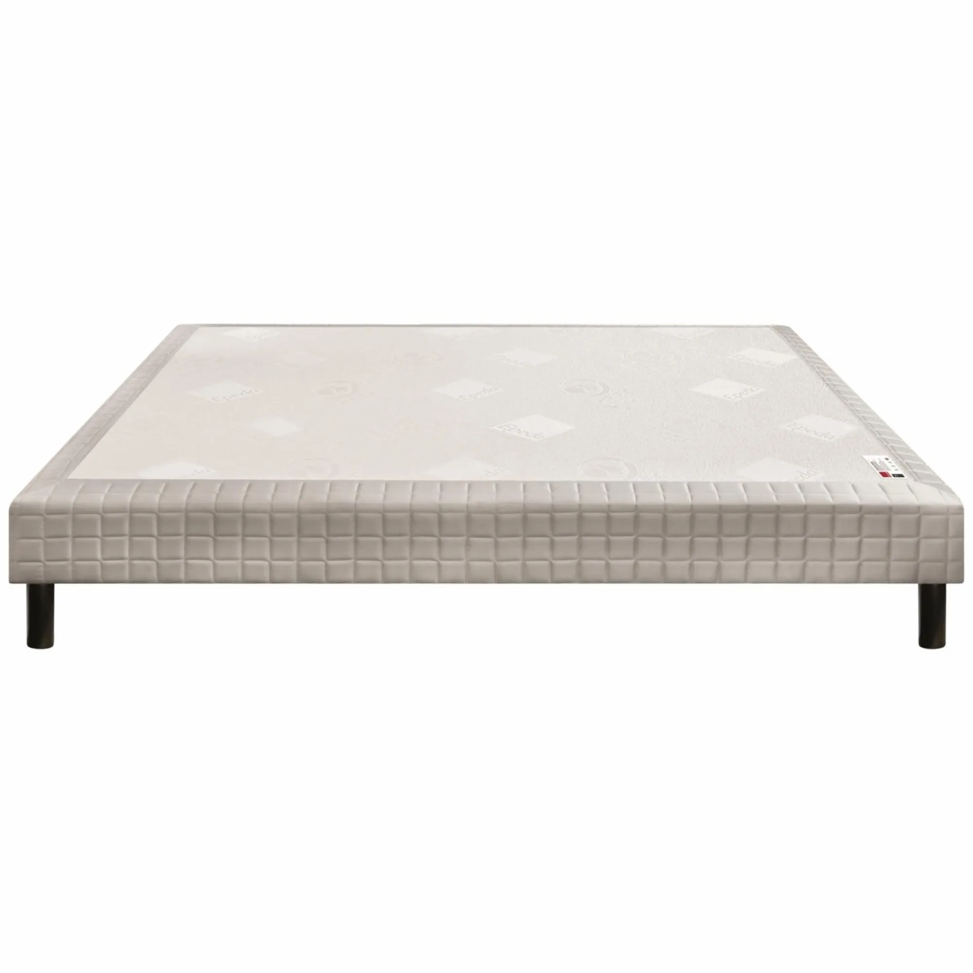 Camif Sommiers 90 X 190 Cm|Sommiers 140 X 190 Cm>EPEDA Sommier tapissier à lattes 15 cm Nature - - 100 x 190 cm