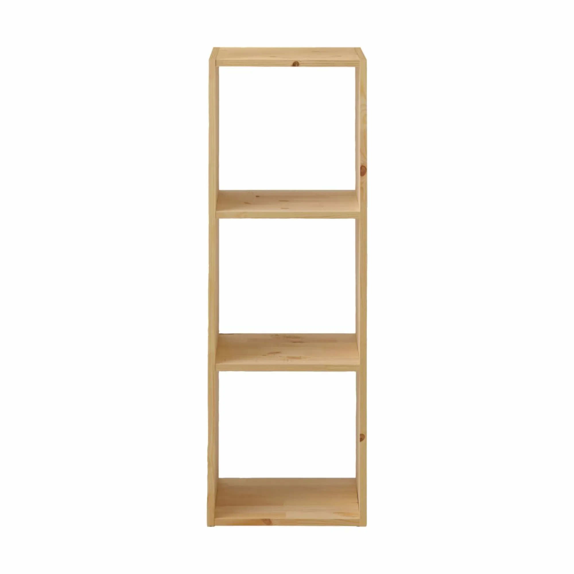 Camif Etagères>Etagère bois massif 3 cases Elio
