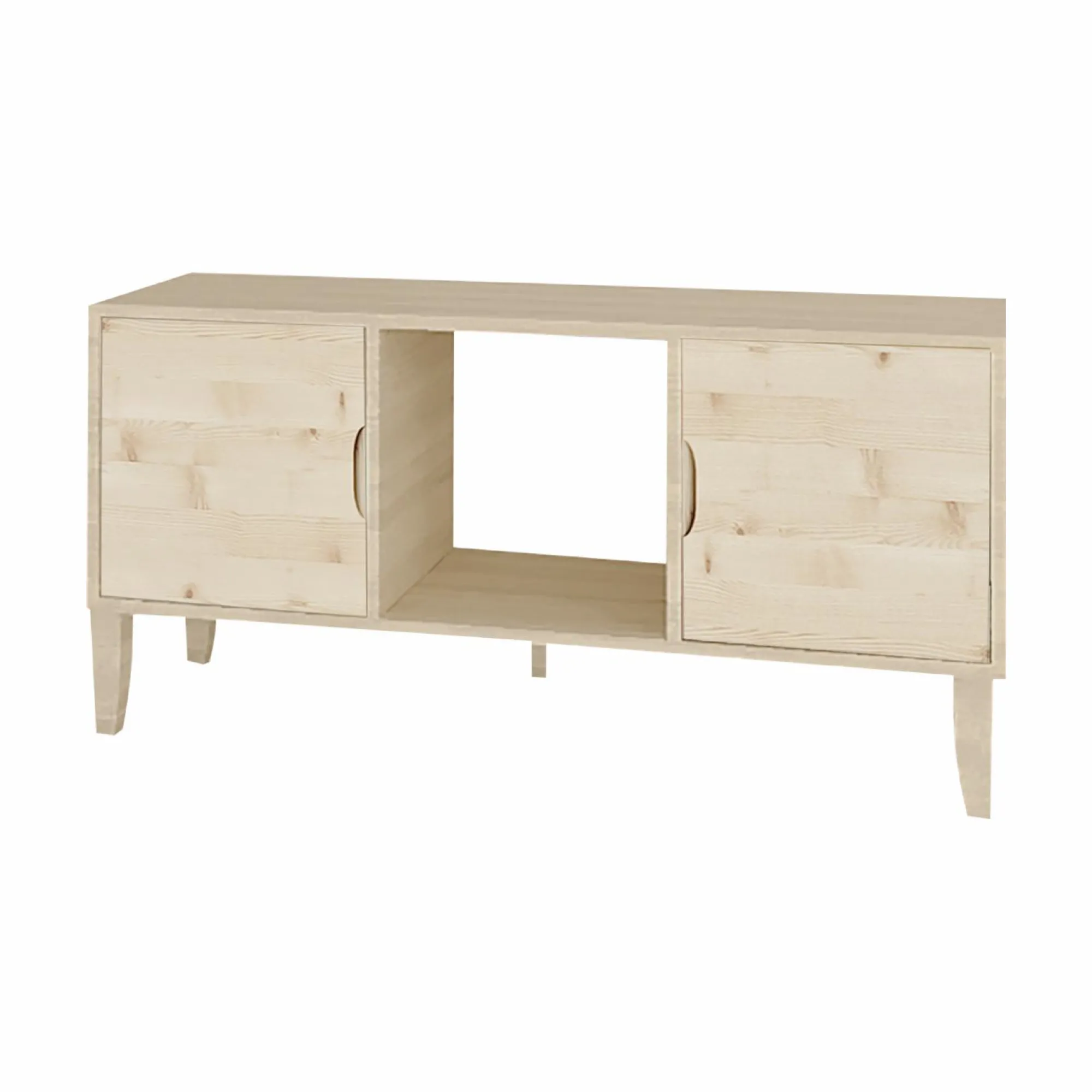 Camif Etagères>Etagère bois massif 3 cases Elio
