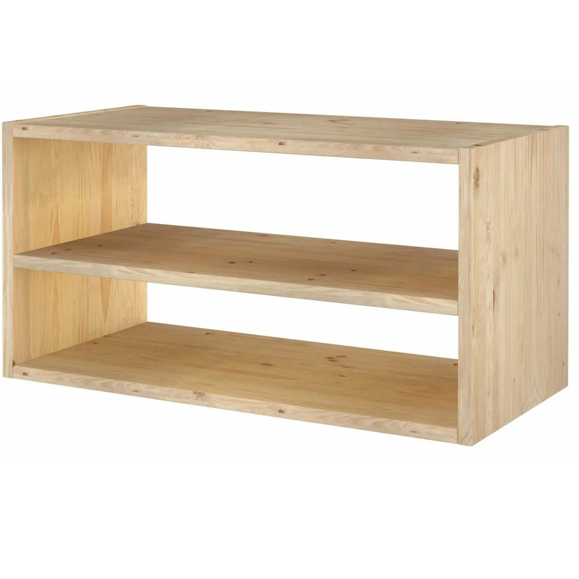Camif Etagères>Etagère bois massif 2 cases horizontales Elio
