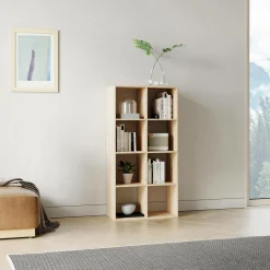 Camif Etagères>Etagère bois massif 4x2 cases Elio