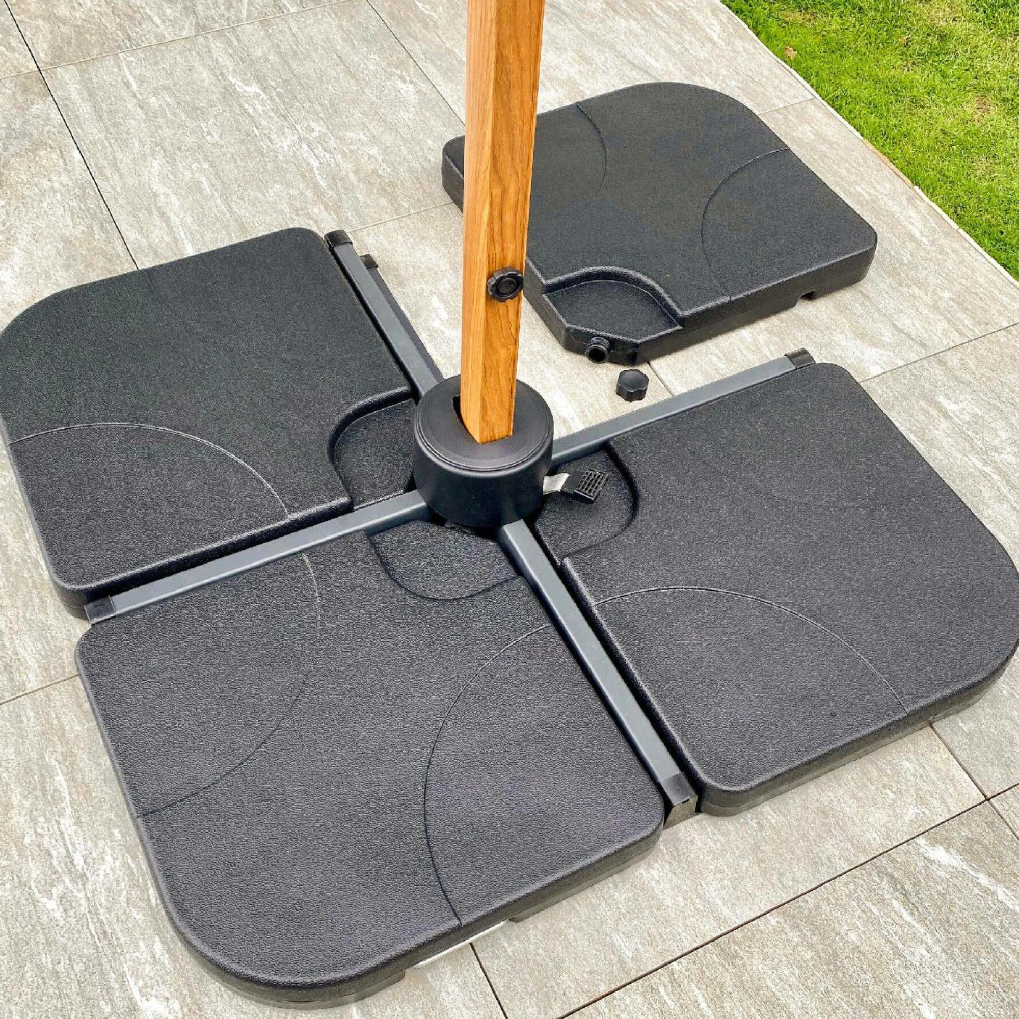 Camif Pieds De Parasols>EZPELETA Lot de 4 Dalles à Remplir pour Parasol Flexo