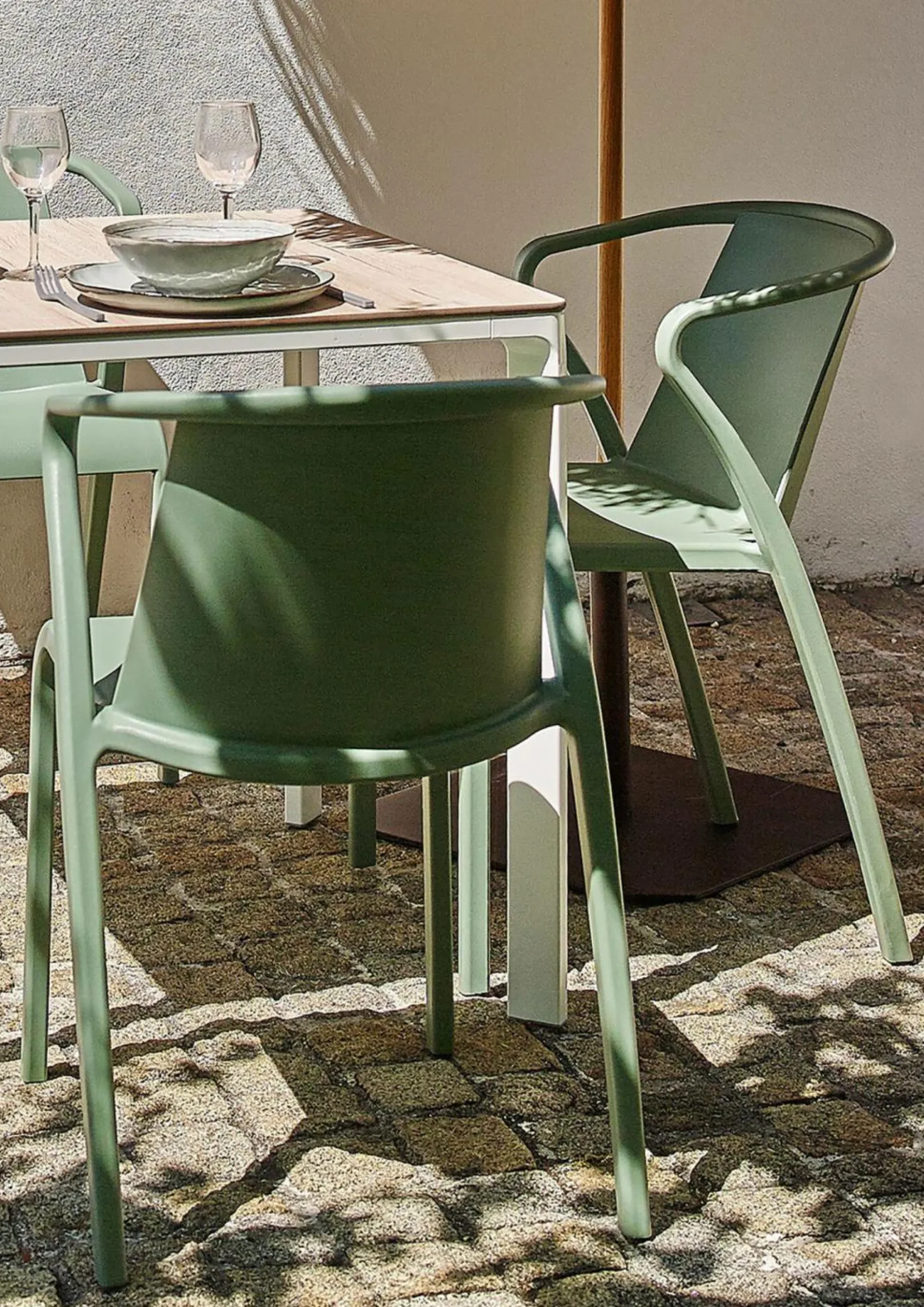 Camif Fauteuils De Jardin>EZPELETA Lot de 2 Fauteuils Empilables Fado -