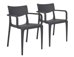 Camif Fauteuils De Jardin>EZPELETA Lot de 2 Fauteuils Empilables Town -