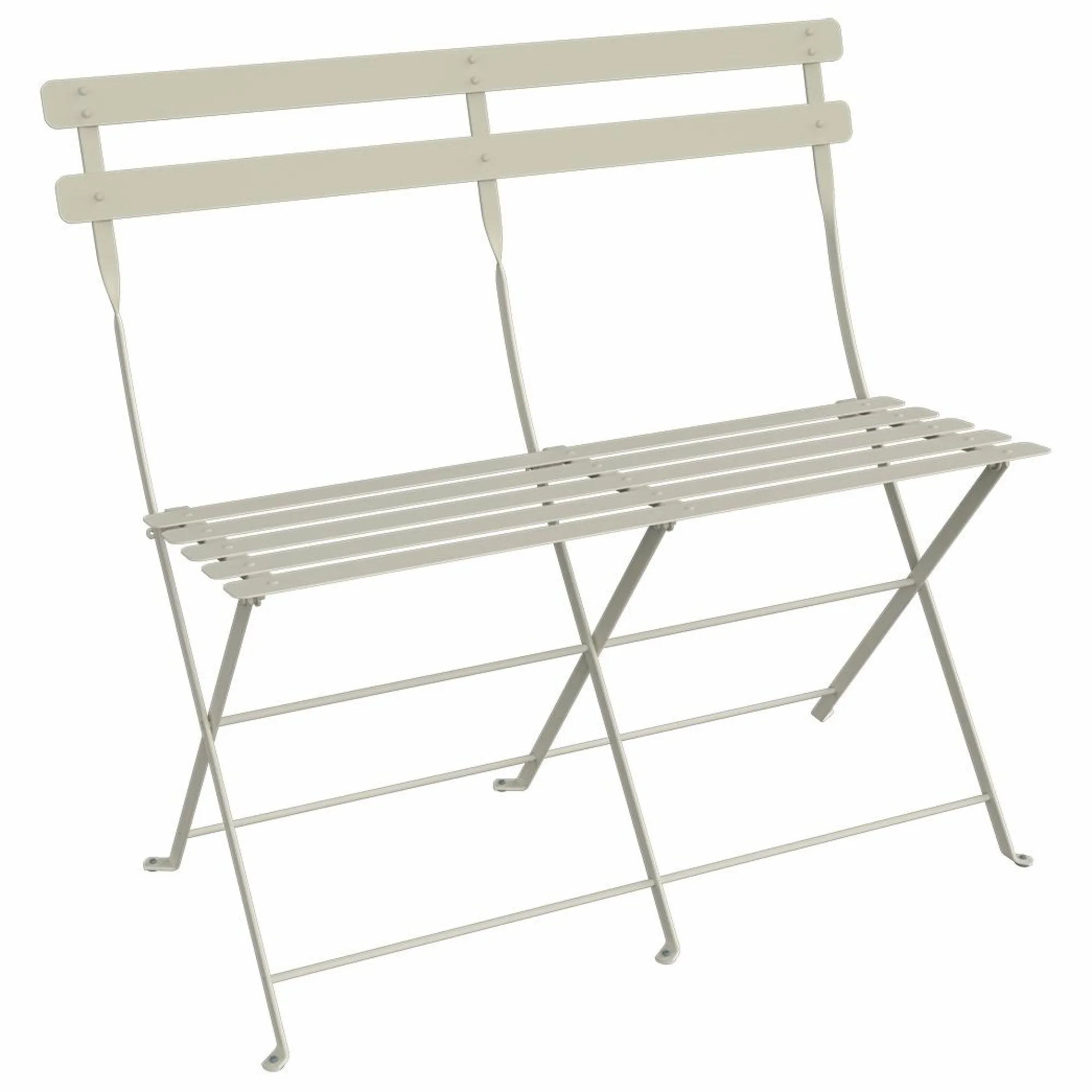 Camif Canapés Et Fauteuils De Jardin>FERMOB Banquette Pliante 2 Places Bistro en Acier -