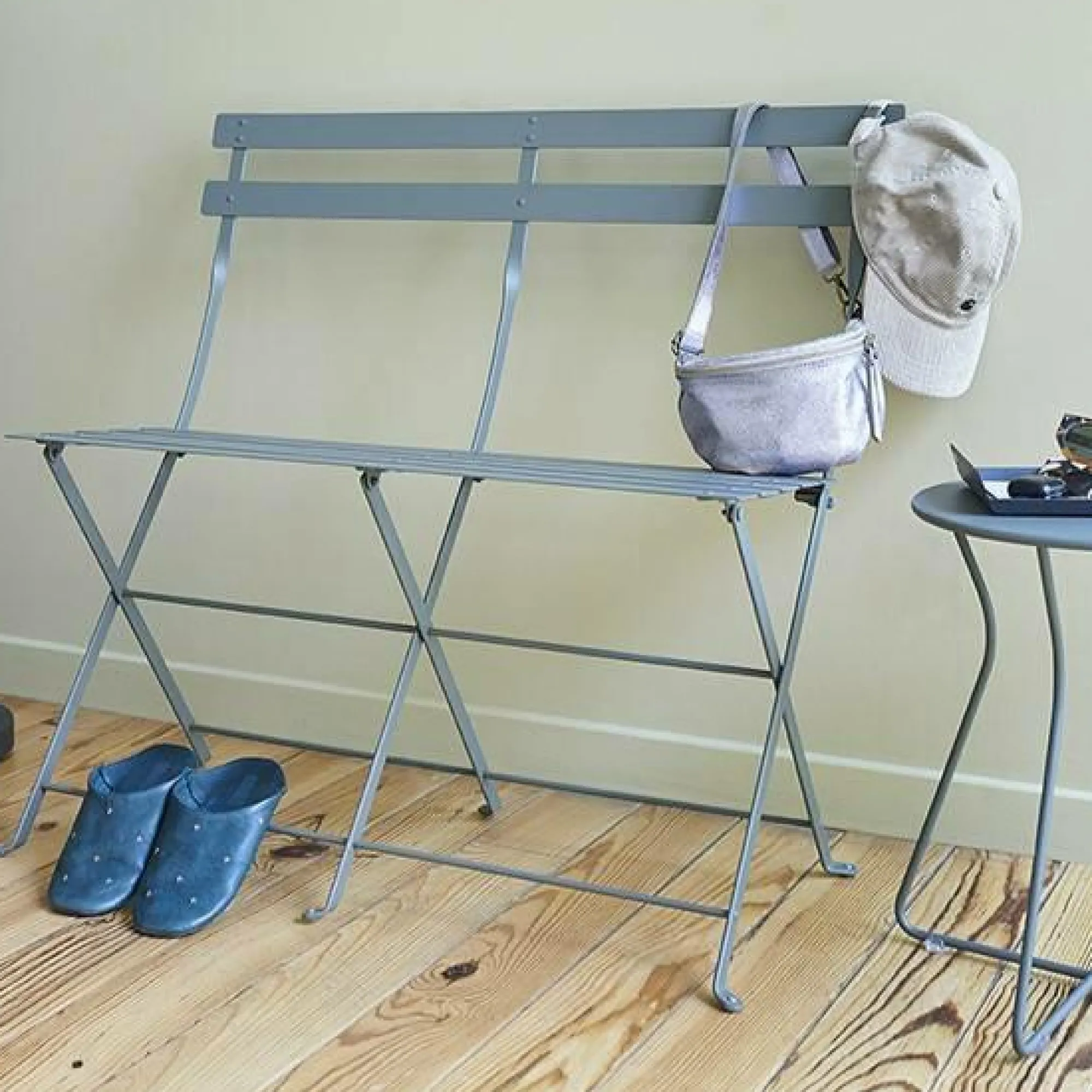 Camif Canapés Et Fauteuils De Jardin>FERMOB Banquette Pliante 2 Places Bistro en Acier -