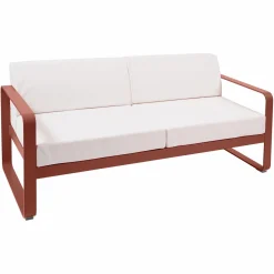 Camif Canapés Et Fauteuils De Jardin>FERMOB Canapé 2 Places Bellevie Blanc Grisé en Aluminium -