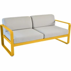 Camif Canapés Et Fauteuils De Jardin>FERMOB Canapé 2 Places Bellevie Gris Flanelle en Aluminium -