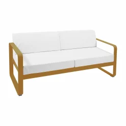 Camif Canapés Et Fauteuils De Jardin>FERMOB Canapé 2 Places Bellevie Blanc Grisé en Aluminium -